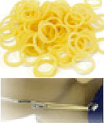 Extra-Oral Elastic Bands, Pack of 100