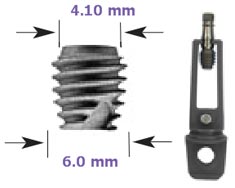 Logic Plus Tapered Thread LGI Implant, 6.00 mm