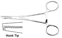 Hemostat Hook Elastics Plier